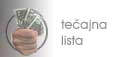 Tečajna lista.
